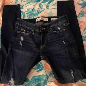 low rise super skinny jeans